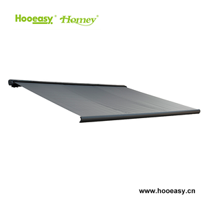 Homey alta calidad nuevo estilo más popular tipo abierto al aire libre <span class=keywords><strong>cassette</strong></span> toldo <span class=keywords><strong>de</strong></span> aluminio para el jardín y la puerta - Product Image 1