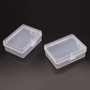 Vente en gros Boîte <span class=keywords><strong>de</strong></span> matériel <span class=keywords><strong>de</strong></span> pêche à la carpe étanche <span class=keywords><strong>de</strong></span> qualité alimentaire à motif carré transparent clair Boîtes d'emballage en plastique PP personnalisées - Product Image 5
