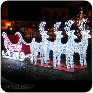 Carroza de <span class=keywords><strong>Cenicienta</strong></span> con Luces LED Blancas para <span class=keywords><strong>Navidad</strong></span>, Motivo Iluminado de Carroza de <span class=keywords><strong>Cenicienta</strong></span> para Decoración Navideña Exterior - Product Image 4