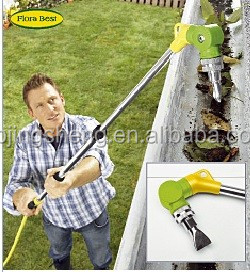 Pistolet à eau JS, tuyau, lance, arroseur télescopique de jardin avec nettoyeur de gouttière - Product Image 3