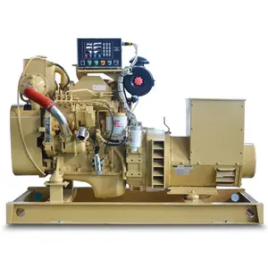 salt water cooled CCFJ30J 30kw marine engine generator 50kva generator for vessel use with 4BTA3.9-GM47