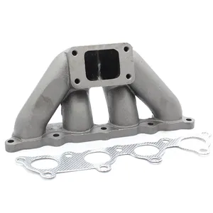 Exhaust Turbo Manifold For 88-91 Honda CRX D15/D16 Engine D-Series SOLID CAST IRON STAINLESS TURBO MANIFOLD