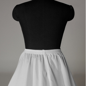 <span class=keywords><strong>Jupon</strong></span> de dessous de robe à 2 cerceaux et 2 couches <span class=keywords><strong>en</strong></span> <span class=keywords><strong>satin</strong></span> pour robe de mariée, robe de mariée MPB8 - Product Image 3