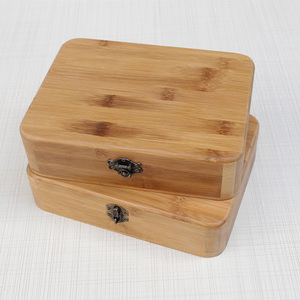 Pan Giá Thấp Sản Phẩm Mới Tùy Chỉnh Góc Tròn Khắc Logo Tre Hộp Quà Tặng Bằng Gỗ - Product Image 2