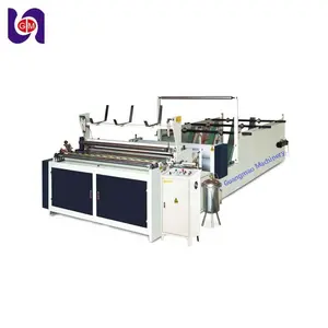 Toilet tissue toilet napkin small roll paper converting rewinding machine guangmao machinery restaurant napkin folding machine