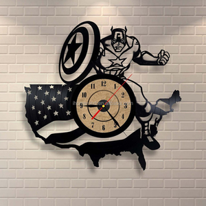 Meilleures ventes produits record horloge vinyle <span class=keywords><strong>Le</strong></span> Hulk thème art horloges murales - Product Image 5