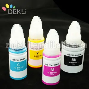 Tangki Tinta Botol Isi Ulang Tinta Dye GI-190 Kompatibel untuk Canon PIXMA G1100 G3100 G2100 Tinta Ciss Isi Ulang