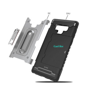 Ốp điện thoại chống sốc Hummer <span class=keywords><strong>2</strong></span> trong 1 có khe cắm thẻ đứng cho Samsung <span class=keywords><strong>Galaxy</strong></span> <span class=keywords><strong>Note</strong></span> 9, mặt lưng có chức năng đỡ - Product Image 6