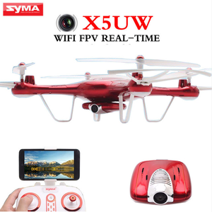 Syma X5UW RC WiFi Drone FPV RTF Với <span class=keywords><strong>Camera</strong></span> HD 2.4G 4CH Điều Khiển Từ Xa Ứng Dụng Máy Bay Trực Thăng Cho Người Lớn - Product Image 1
