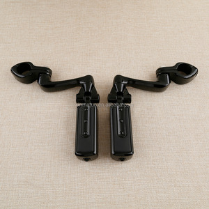 XF2103133-07-B Repose-pieds universels pour <span class=keywords><strong>moto</strong></span>, garde-<span class=keywords><strong>moteur</strong></span> 1-1/4\" 32mm, repose-pieds mâle pour Honda Harley Suzuki - Product Image 1