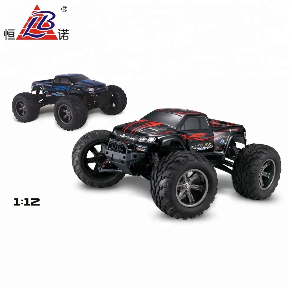 2.4GHZ 1/12 4x4 RC Cars For Kids 4x4 RC Monster Truck With ROHS