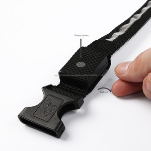De Nylon reflectante <span class=keywords><strong>Bud</strong></span> Luz de Led recargable Led luminoso para mascotas resplandor en el oscuro <span class=keywords><strong>Collar</strong></span> de perro - Product Image 3