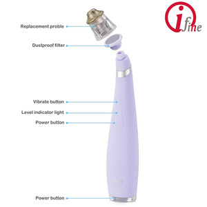 Ifine máquina de limpeza facial, 6 cabeças de sucção removedora de cravos, máquinas para limpeza de pele - Product Image 5