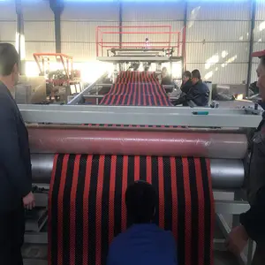 pvc plastic coin floor mat making machine