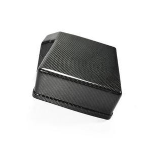 Accesorios interiores de fibra de carbono para Nissan Skyline R33, caja de fusibles - Product Image 3