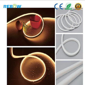 Di alta Qualità al neon <span class=keywords><strong>led</strong></span> impermeabile 12 V 24 V 220 v neon flex rgb ha condotto il tubo/striscia/corda