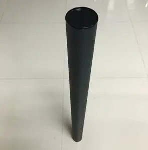 Black plain long tube umbrella cardboard packaging box