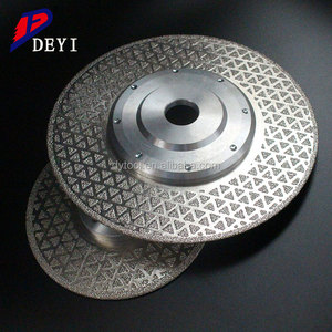 Disque <span class=keywords><strong>de</strong></span> lame <span class=keywords><strong>de</strong></span> <span class=keywords><strong>scie</strong></span> à découper en forme <span class=keywords><strong>de</strong></span> triangle <span class=keywords><strong>de</strong></span> diamant soudé au laser et presse à chaud pour marbre, granit et pierre Support personnalisé OEM - Product Image 2