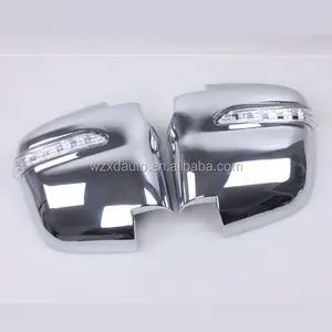 2 Nắp Gương Cửa Bên Với Đèn LED ABS Chrome Được Sử Dụng Cho Phụ Kiện Starex 2004