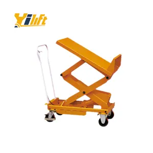 Competitive Price 400kg Battery Powered Hydraulic Scissor Lift Tilt Table