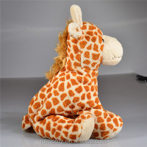 Juguete de Peluche de Jirafa Realista para Niños, Promoción al por Mayor, Regalo, OEM/ODM, Juguete de Peluche de Animal Salvaje Personalizado, Lindo y Suave - Product Image 2