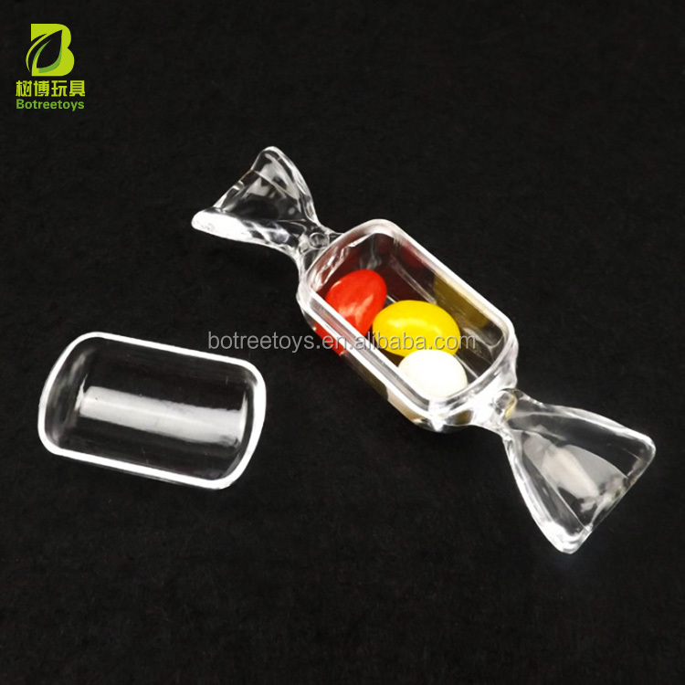 Promotional Exquisite Packaging Candy Shape Transparent Toy