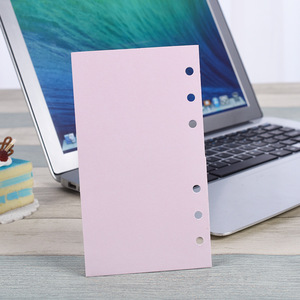 Full Color Printing Storage Bag <strong>A5</strong> 6 Rings Binder <strong>Planner</strong> 's Refill Page File Folder Pages - Product Image 5