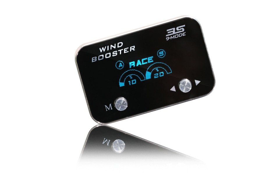 Windbooster 3S 9-Mode Electronic Throttle Response Controller - Car Acceleration Booster