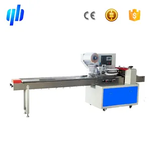 Disposable food container wrapping machine