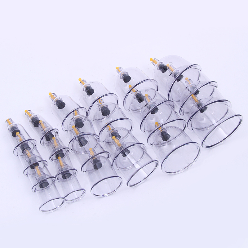 Китайская медицинская Одиночная банка Hijama серии B B6, здоровая пластиковая чашка