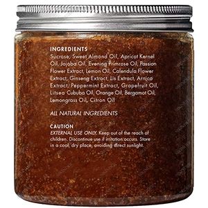 OEM Nhãn Hiệu Riêng Tự Nhiên Hữu Cơ Giữ Ẩm Tẩy Tế Bào Chết Đường Nâu Cơ Thể Chà - Product Image 2