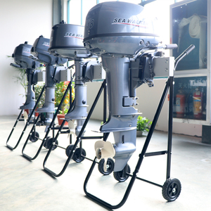 <strong>Outboard</strong> boat <strong>motor</strong> <strong>trolley</strong> stand display foldable carrier cart dolly storage seawalker - Product Image 4