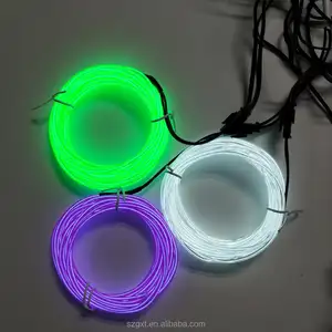 Caricatore senza fili cavo fulmine veloce/el wire neon segno/el wire luci