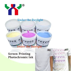 Alam Kering Solar Sensitif Tinta/Photochromic Tinta untuk T-shirt, Kertas dan Sebagainya