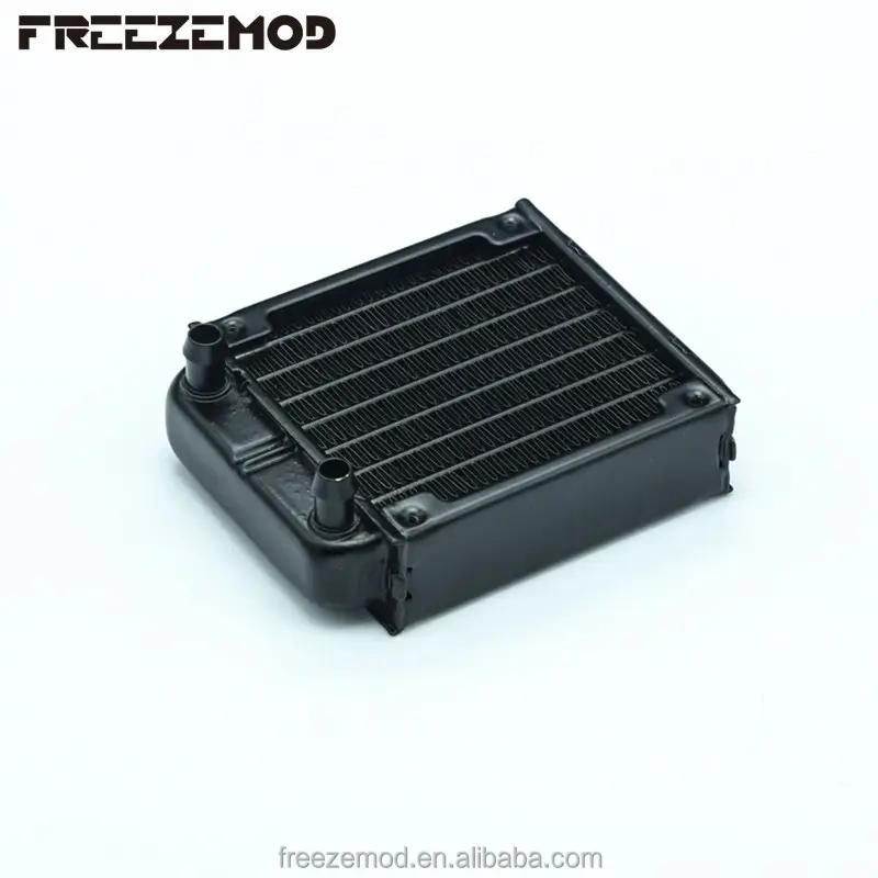 80mm Aluminum radiator with OD9.5mm barb adapter computer/beauty equipment water cooling radiator condenser.SR-PY80