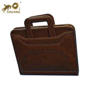 PU/PVC/가죽 서류 가방 고급 링 바인더 비즈니스 파일 폴더 핸들 - Product Image 6