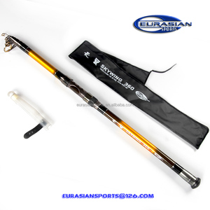 カーボン伸縮式釣り竿、安価なカーボンテレロッドミディアムアクション、50-100g 3.00m Aluリールシートテレシーフィッシングロッド - Product Image 2