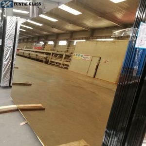 Bạc và nhôm chi phí tempered glass tắm tắm không khung gương với vát đánh bóng cạnh - Product Image 1