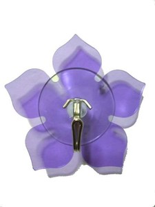 Forme de fleur Crochet d'aspiration simple décoratif coloré - Product Image 4