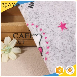 Bán Sỉ Loại In Kỹ Thuật Số 100 Polyester Vải Lông Cừu Chải Một Mặt Cho Chăn - Product Image 4