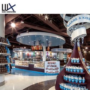 LUX-quiosco de dulces personalizado para centro comercial, decoración de tiendas de Chocolate, venta al por menor - Product Image 6