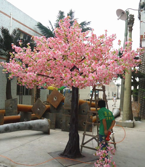 китай производителей искусственного черри цветение деревьев с оптовой ценой