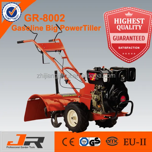 GR-8002 196CC 4-hub pinne grubber mini traktor