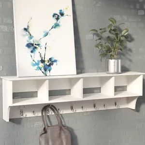 2019 di Alta Qualità da parete in legno <span class=keywords><strong>appendiabiti</strong></span>, Appeso Ingresso 9 Gancio di Stoccaggio Scaffale, moderno a muro <span class=keywords><strong>appendiabiti</strong></span> - Product Image 2
