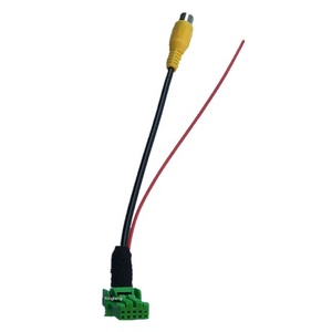 Adaptateur 10 broches, faisceau <span class=keywords><strong>de</strong></span> câbles vidéo, câble vidéo OEM, prise autoradio pour Suzuki Vitara Escudo Jimny, connecteur RCA, caméra <span class=keywords><strong>de</strong></span> <span class=keywords><strong>recul</strong></span> - Product Image 3