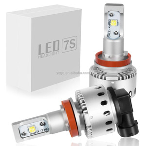 Auto partes accesorios inalámbrico 80 W 8000LM luz LED 7 s Auto LED headlight Plug and Play H4 H7 - Product Image 6