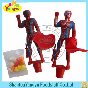Divertente Giocattolo <span class=keywords><strong>Spiderman</strong></span> Cartoon e Palloncino Caramella Dolce Halal - Product Image 2