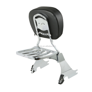TCMT XF2906A11-01-E-Low Porte-Bagages w/Sissy Bar Pour <span class=keywords><strong>Harley</strong></span> Sportster XL 883 1200 2004-2018 - Product Image 3