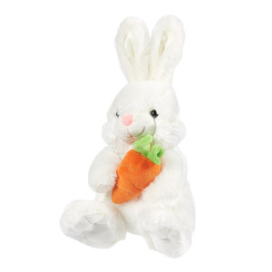 Peluche suave peluche lindo blanco Pascua conejito conejo para cestas para bebés - Product Image 1