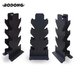 <span class=keywords><strong>En</strong></span> gros équipement de conditionnement physique 4 paires <span class=keywords><strong>en</strong></span> <span class=keywords><strong>fonte</strong></span> néoprène vertical puissance gymnase haltères - Product Image 1